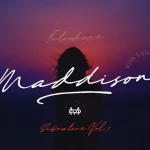Maddison Signature Font