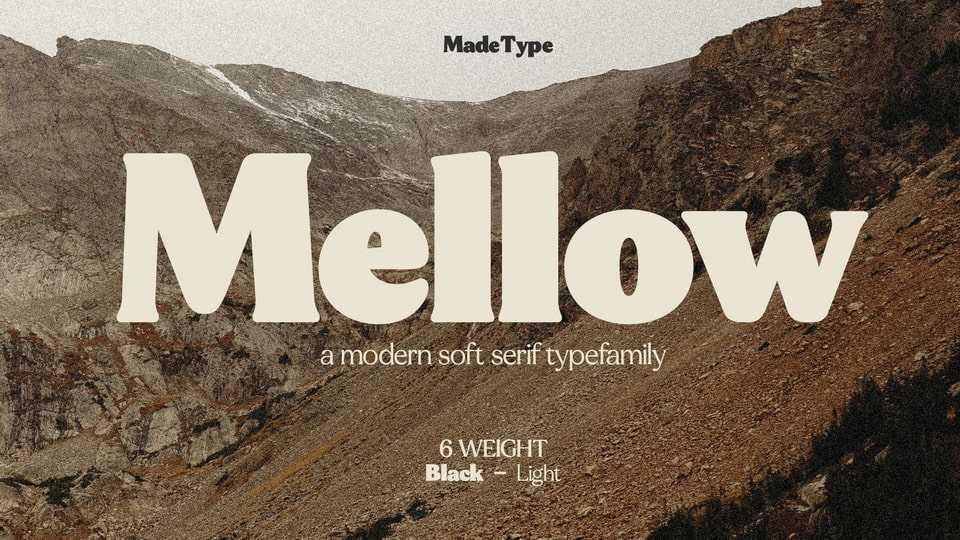 MADE Mellow Font › Fontesk