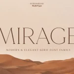 MADE Mirage Serif Font Family