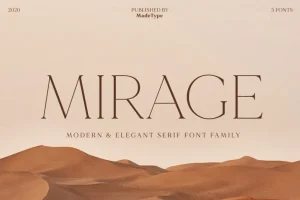MADE Mirage Serif Font Family