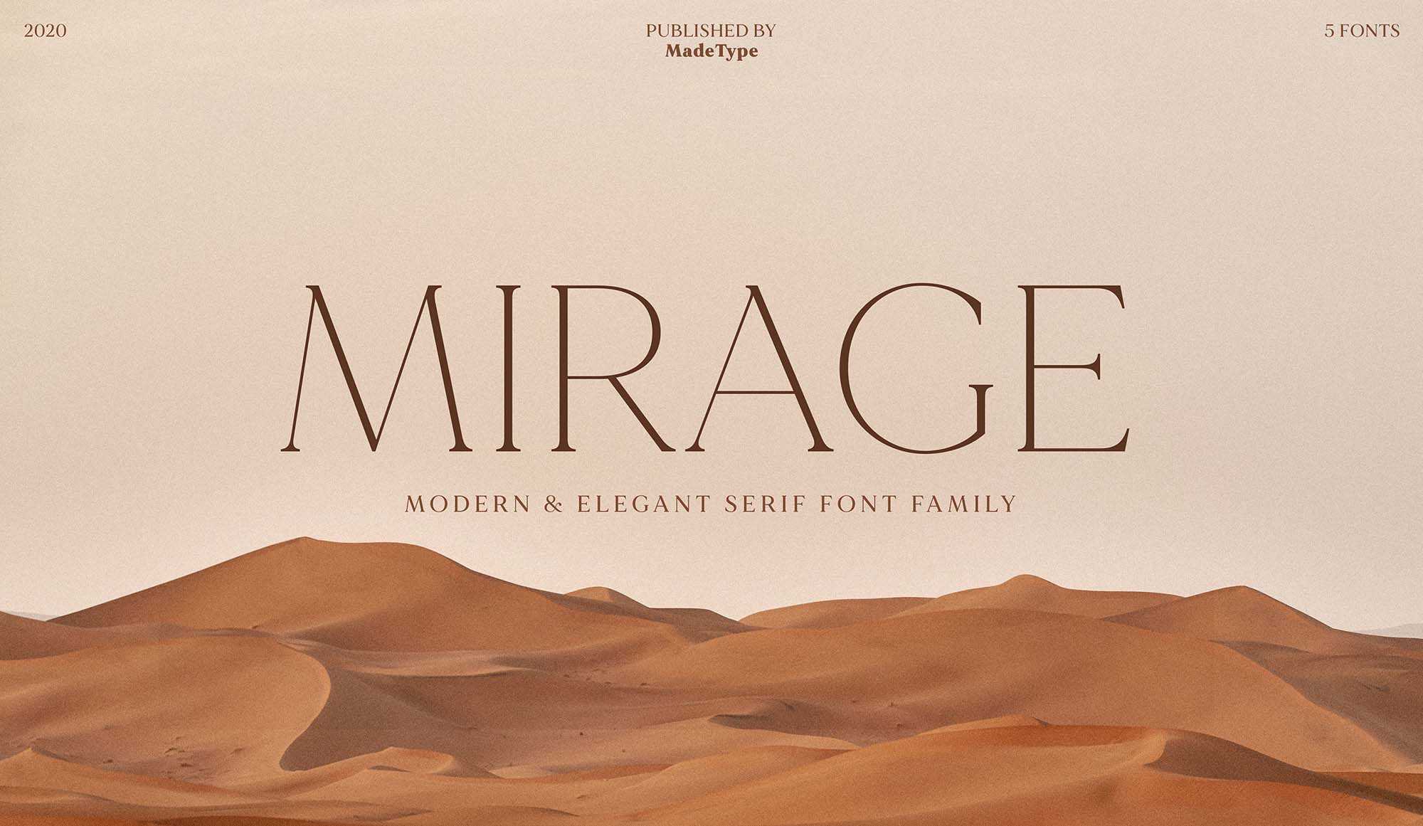 Made Mirage Serif Font