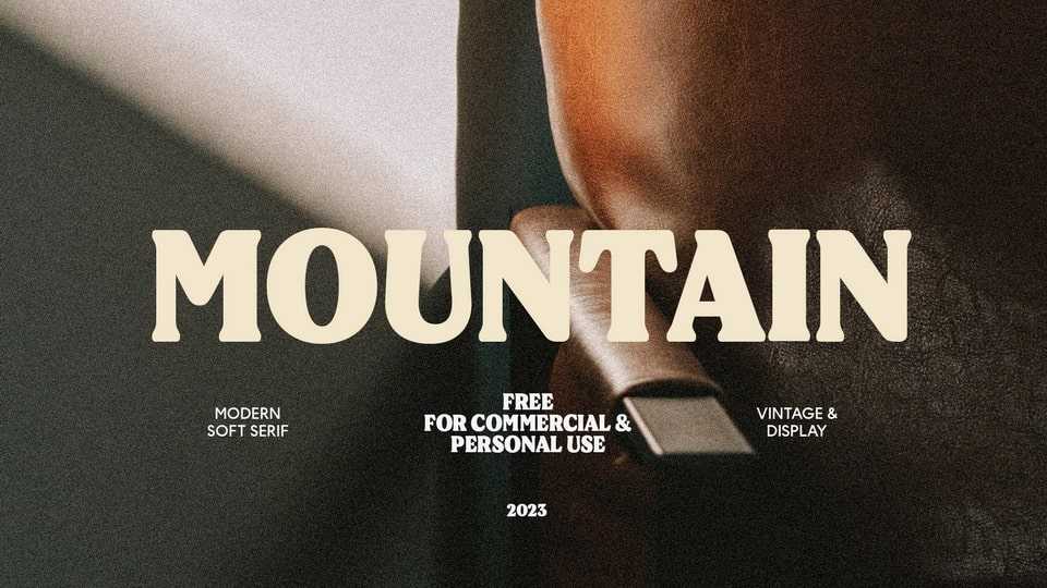 MADE Mountain Font › Fontesk