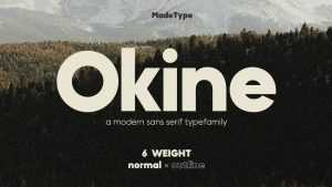 MADE Okine Sans Font › Fontesk
