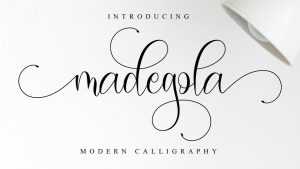 Madegola Script › Fontesk