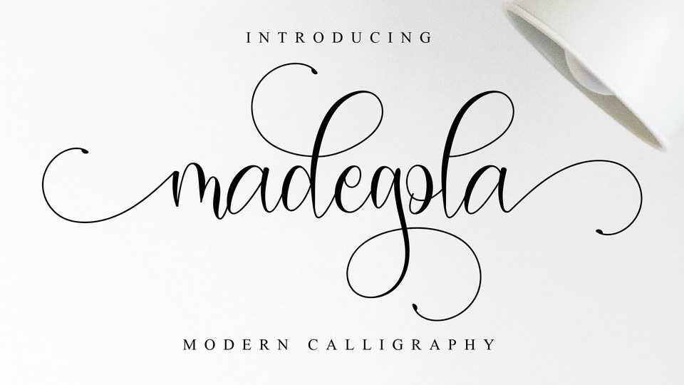 Madegola Script › Fontesk