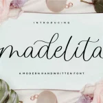 Madelita Handwritten Font