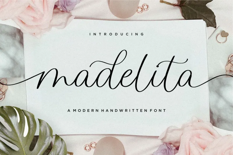 Madelita Handwritten Font