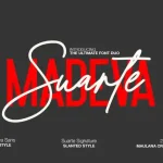 Madeva Suarte Font Duo - Fonte Grátis Madeva Suarte Font Duo