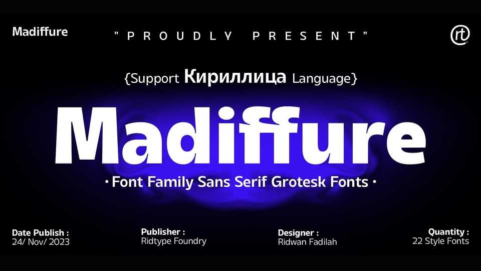 Madiffure Font › Fontesk