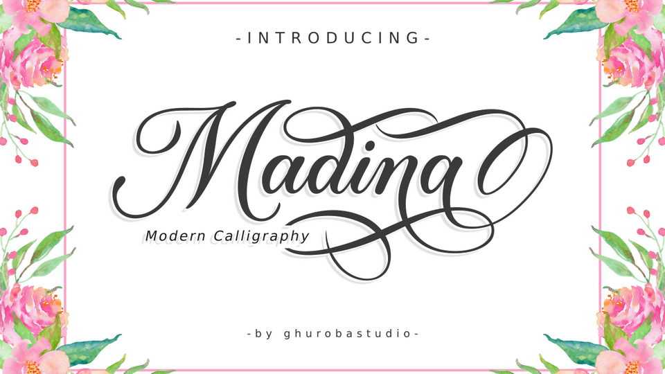 Madina Script Font › Fontesk