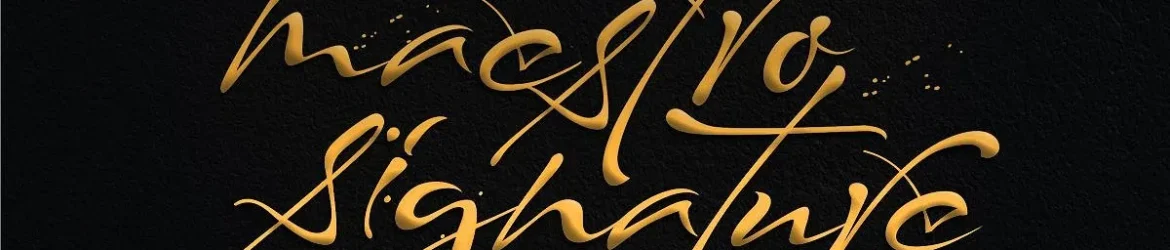 Maestro Signature Font