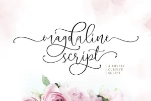Magdaline Calligraphy Font