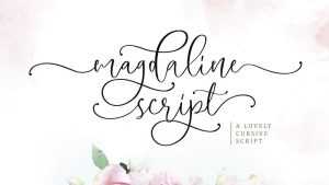 Magdaline Script Font › Fontesk