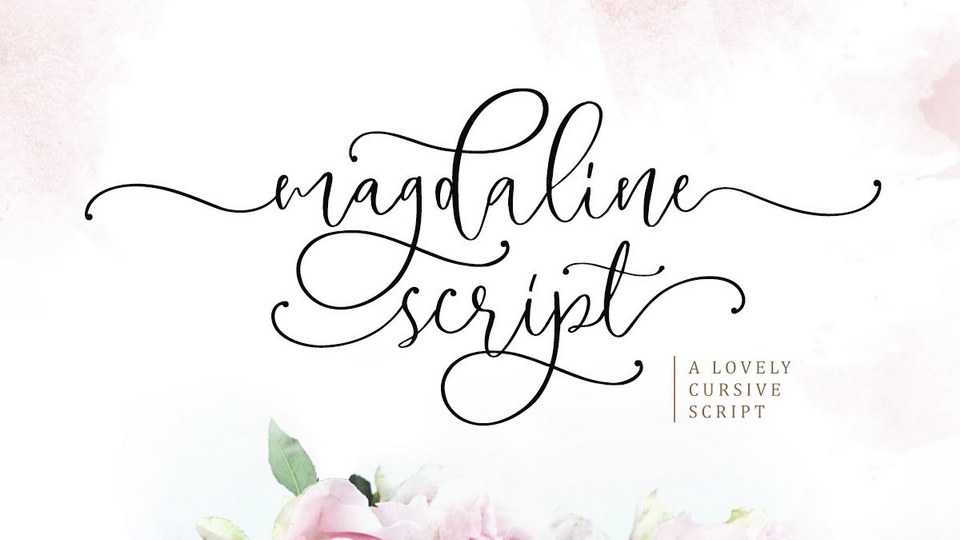 Magdaline Script Font › Fontesk