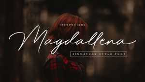 Magdallena Script › Fontesk