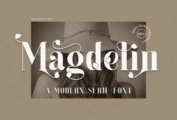 Magdelin Serif Font