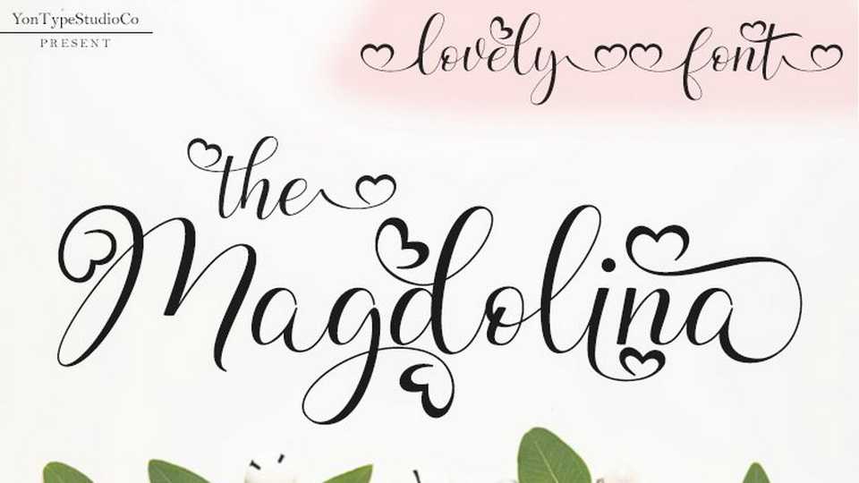 Magdolina Script Font › Fontesk