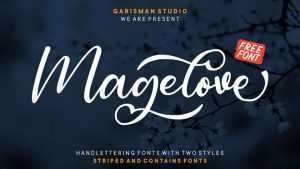Magelove Font › Fontesk