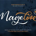 Magelove Handlettering Font