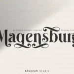 Magensburg Serif Font