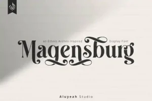 Magensburg Serif Font