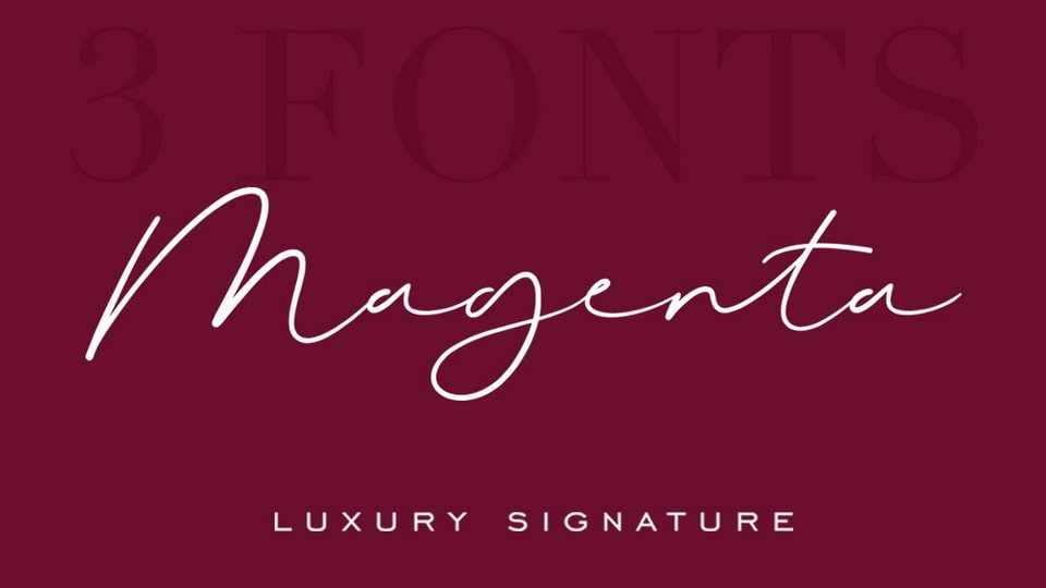 Magenta Font › Fontesk