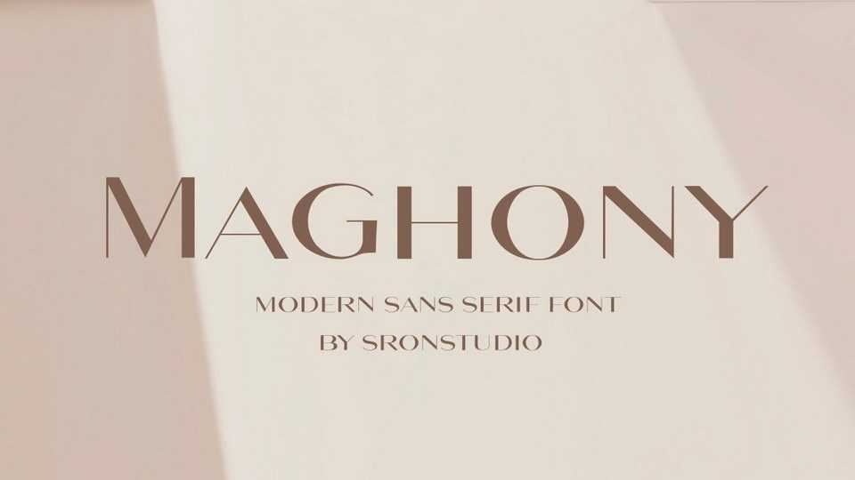 Maghony Font › Fontesk