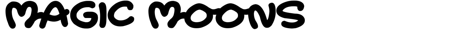Magic Moons Font | 1001 Free Fonts
