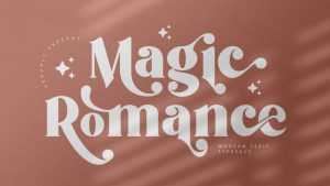Magic Romance Font › Fontesk