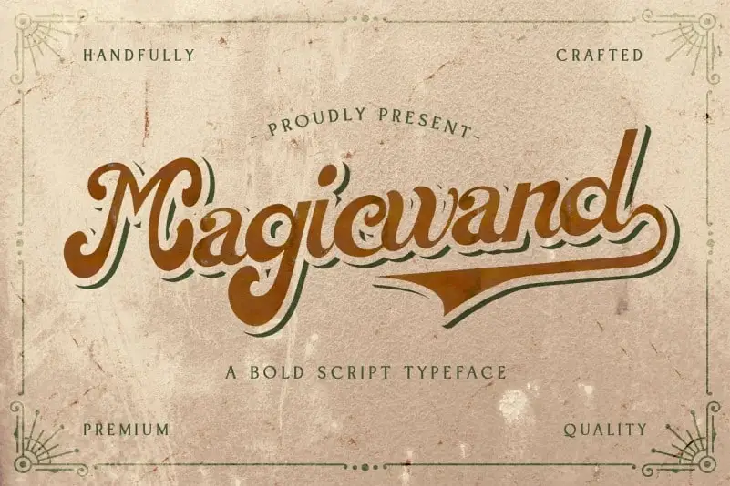 Magic Wand Script Font
