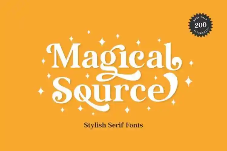 Magical Source Serif Font