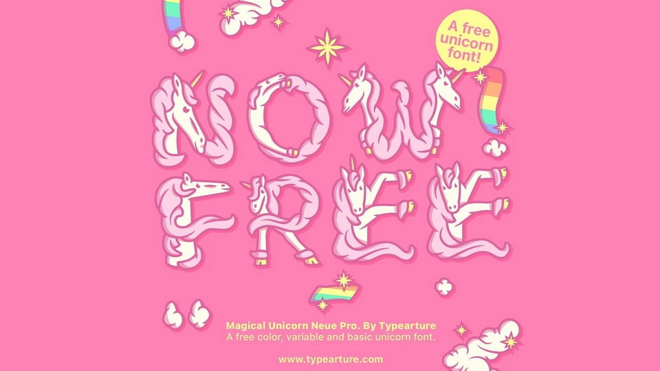 Magical Unicorn Neue Pro Font › Fontesk
