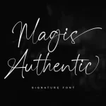 Magis Authentic Handwritten Font