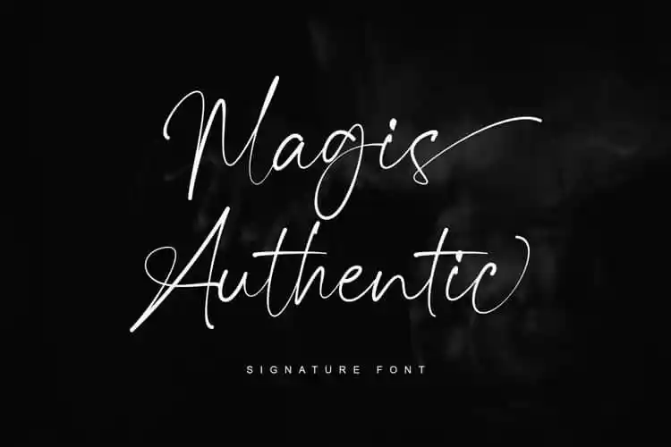 Magis Authentic Handwritten Font