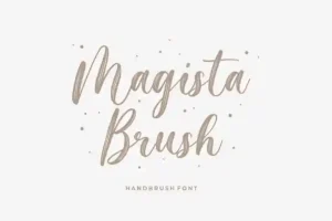 Magista Brush Font