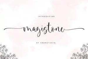 Magistone Calligraphy Font