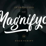 Magnifyco Brush Font - Fonte Grátis Magnifyco Brush Font