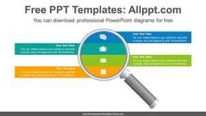Magnifying Glass PowerPoint Diagram