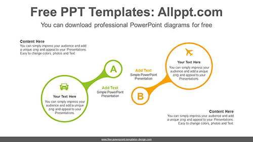 Magnifying glass PowerPoint Diagram Template