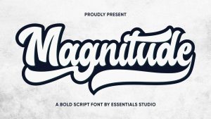 Magnitude Font › Fontesk