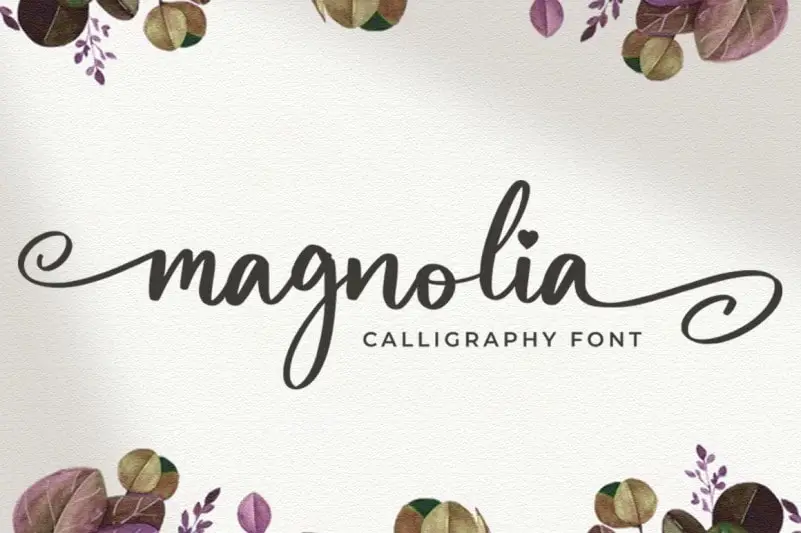 Magnolia Script Font
