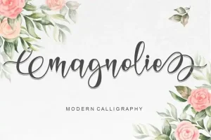 Magnolie Calligraphy Font