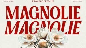 Magnolie Font › Fontesk