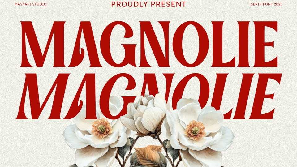 Magnolie Font › Fontesk