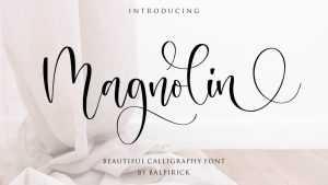 Magnolin Script Font › Fontesk