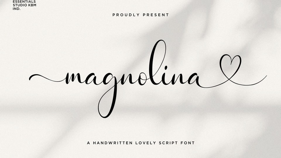 Magnolina Font › Fontesk