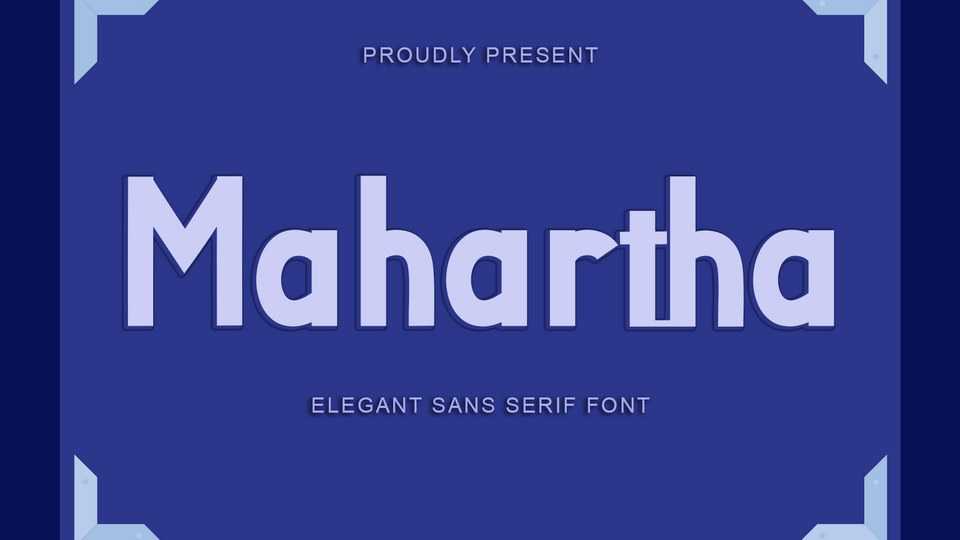 Mahartha Font › Fontesk