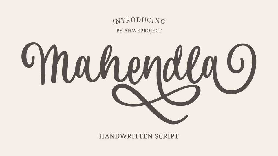 Mahendla Font › Fontesk