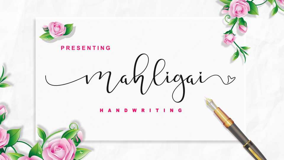 Mahligai Script Font › Fontesk