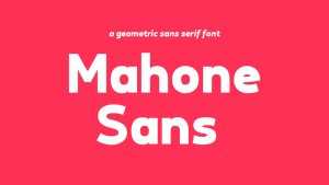 Mahone Sans Font › Fontesk
